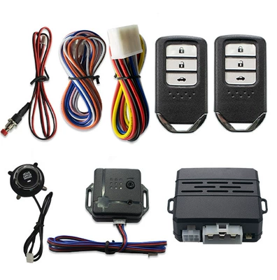 D7 Foreign Trade Cross-Border Model: Anti-Theft Device with One-Touch Start + Vibration Alarm + Remote Start + Trunk Lock + Mobile App (Car anti-theft device) - style-1-english-version