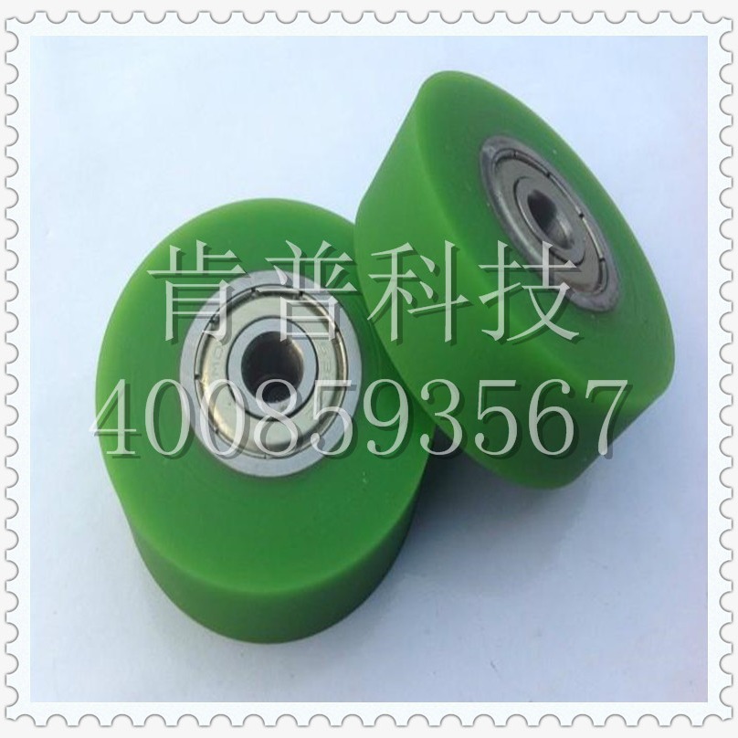 PU制品 CPU弹性体滑轮  VULKOCELL静音叉车轮 设备辅助导轮配件