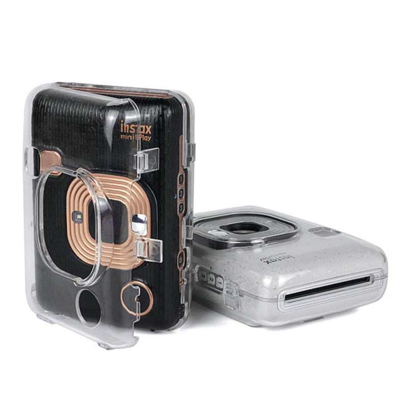 Polaroid Instax Mini Liplay Transparent Universal Camera Storage Case Pc Durable Scratch-Resistant and Drop-Proof Cordless