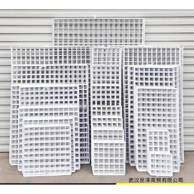 网片网格铁丝网超市挂网货架白色铁网展示架格子网格片挂墙置物架|undefined