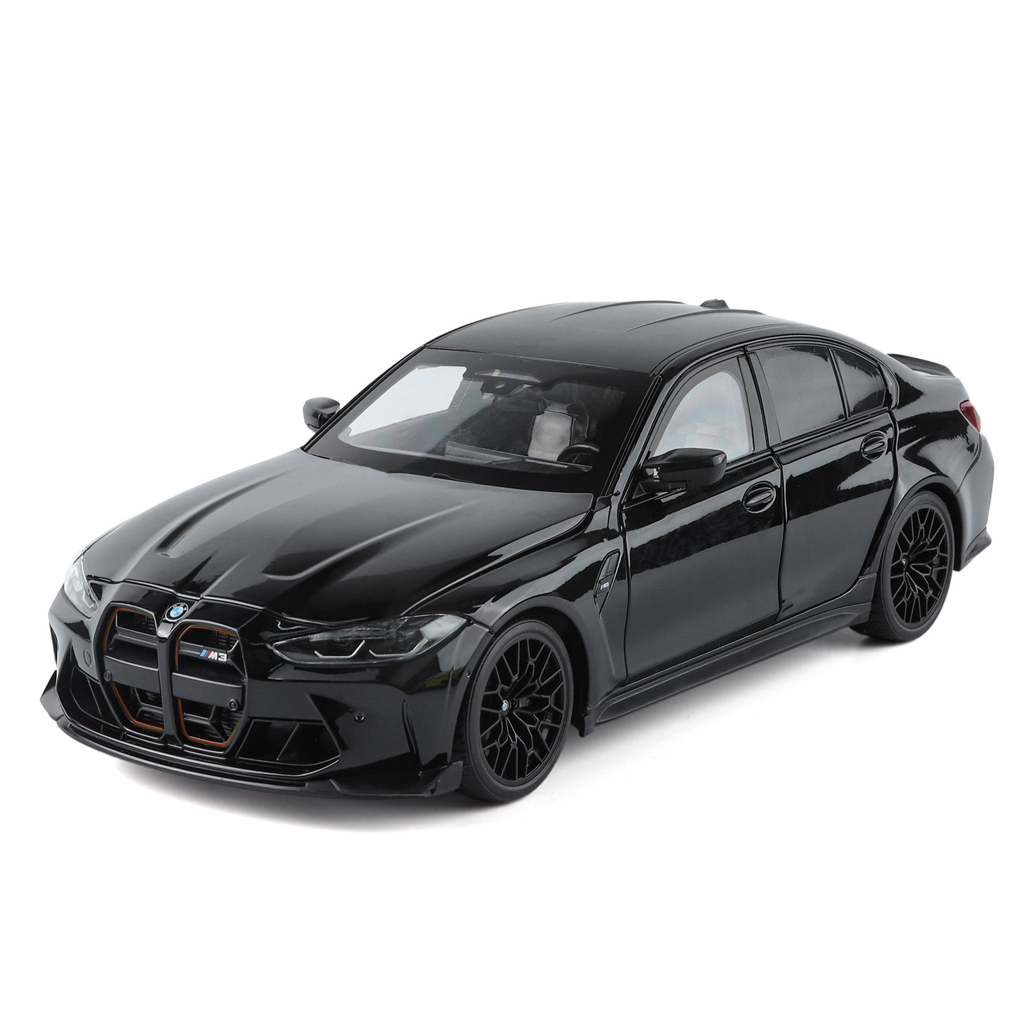 Auténtica autorización 1: 18 BMW M3 modelo de automóvil de aleación puerta abierta deslizante gran detalle de simulación lleno de regalo de acompañante de gama alta