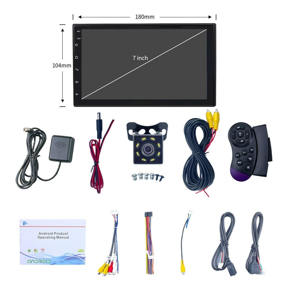 Cross -border dedicated to general hundred -changing host GPS car central control navigation carplay Android large -screen car navigation