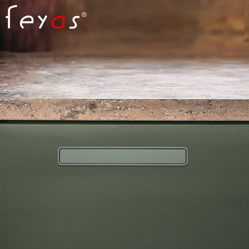 Embedded handle gray minimalist wardrobe door handle invisible slotted embedded concealed cabinet drawer small pull button