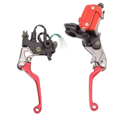 Motorcycle frame: Modified Anti-Fall Brake Pump Handlebar