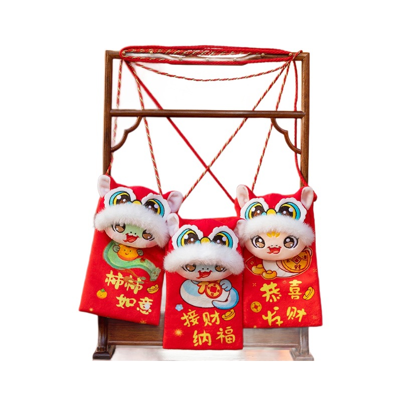 뱀 마스코트 인형 인형 조디악 귀여운 보물 뱀 봉제 장난감 헝겊 인형 새해 선물 도매