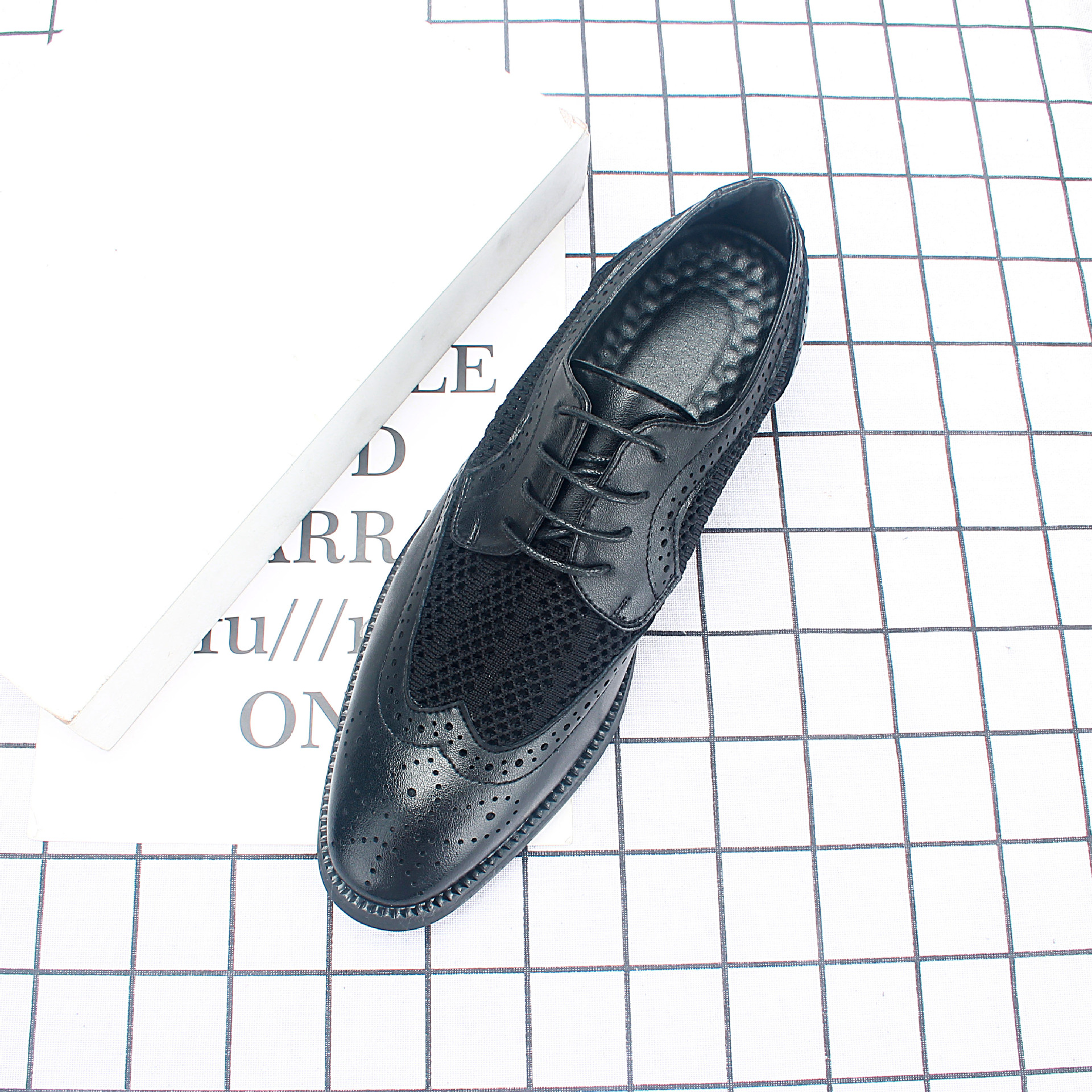 �ļ���ʽ�����ο�ƤЬ����װӢ�׻�Ьƴ��͸����Ь8792