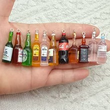 迷你仿真树脂立体吊坠耳环钥匙扣挂件DIY配件