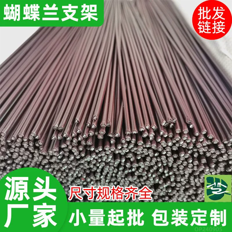 Фаленопсис кронштейн стойки в форме стойки в форме стойки садоводства цветочная орхидея цветочная ветвь зажим виноградной лозы