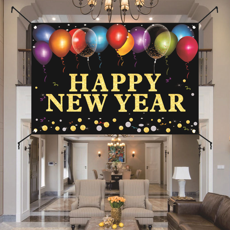 新年黑色布图片9