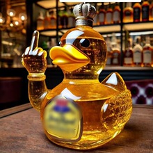 �羳�¿�Middlefingerwhiskyduckbottle��ָ��ʿ�����Ӿ�ƿ�Ѿ���