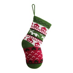 新しいクリスマスのストラップのプレゼントの靴下aacrylic装飾の小さい靴下の鹿のクリスマスの靴下のプレゼントの袋