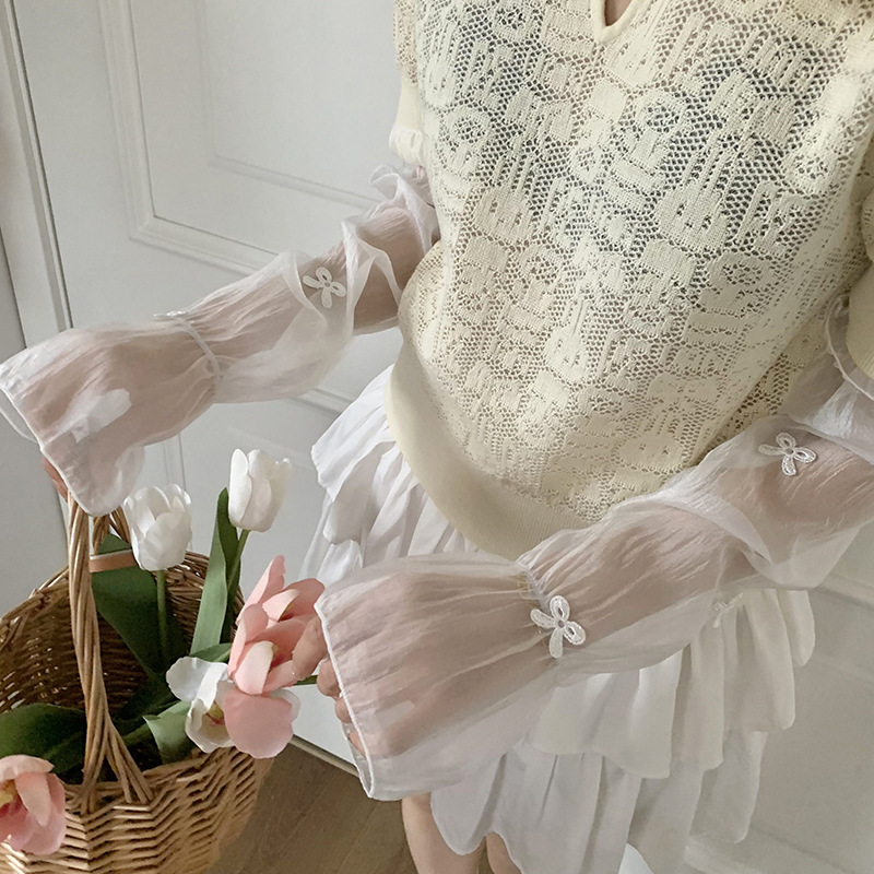 Mangas de hielo, mangas de protección solar, mangas de protección solar sueltas, mangas de conducción de verano para mujeres, mangas de hielo ligeras y transpirables