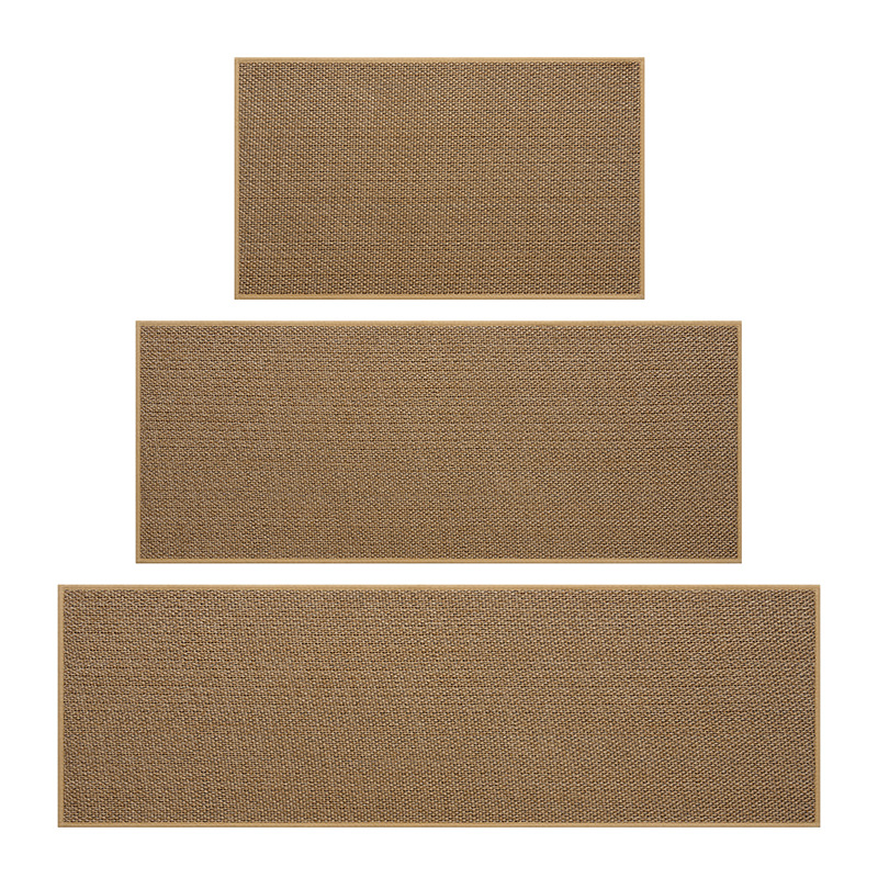 Alfombra de piso de cocina antideslizante a prueba de aceite alfombra impermeable lavable borrable estera de puerta resistente a las manchas alfombra de piso absorbente