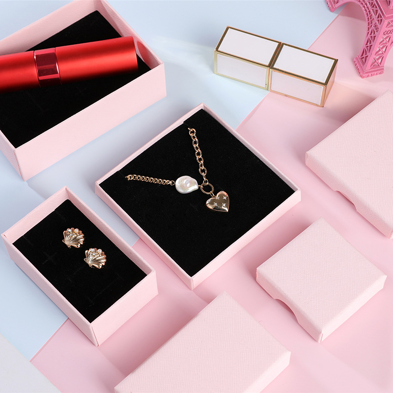 16g Weight Jewelry Boxes Classification 1 Piece Quantity Daily Occasion Solid Color Pattern Fashion Style 1 Piece Fashion Solid Color Paper Jewelry Boxes 9