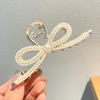 Big metal advanced hairgrip, summer crab pin, fashionable shark, wholesale, high-quality style