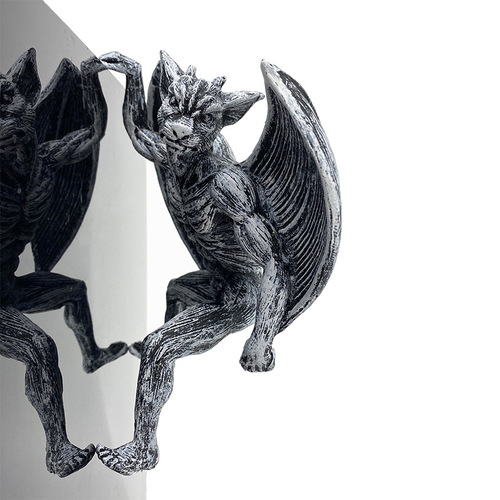 Amazon Best Selling Devil Angel Ornament Angel Commemorative Statue Redemption Home Decor Resin Craft