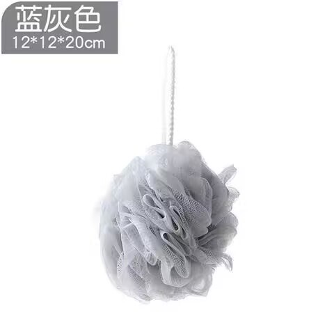 家用柔软不散花沐浴球 多色搓背洗澡沐浴花 搓澡洗浴用品浴球花可|undefined