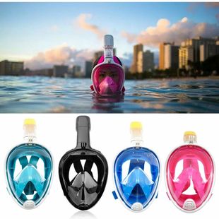Diving Goggles, Snorkeling Sambo Set, Mask, Snorkel, Fully Dry Kidsren's Adult Anti-Fog Mask Swimming Equipment