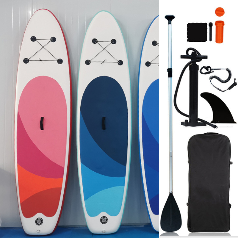 Cross-border dedicated outdoor inflatable standing paddle board water skiing board water yoga board SUP paddle board water surfboard