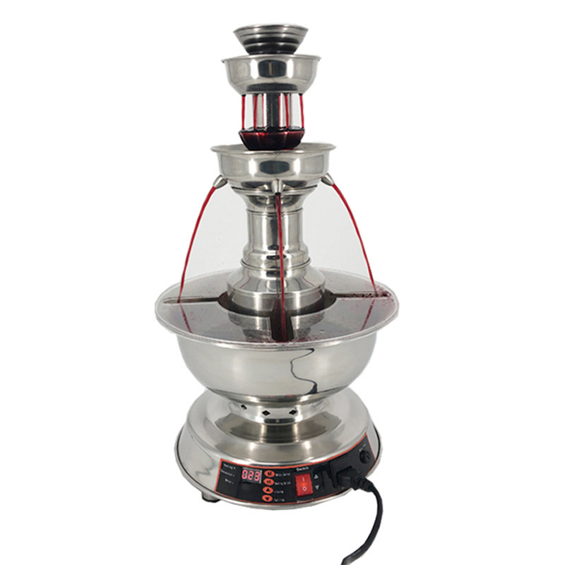 Red Wine Fountain Machine, Juice Waterfall Fountain Machine, Wine Warmer, Restaurant Beverage Warmer