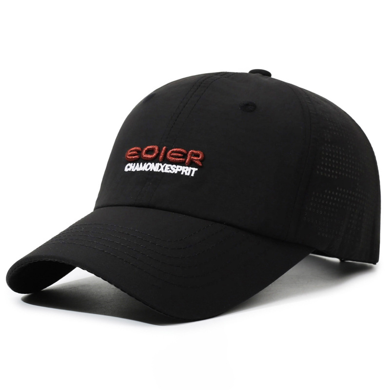Summer Hiking Mesh Quick-dry Baseball For Men, Perforated Breathable Fashion Sun Hat, Women's Sports Cap_voghion.com