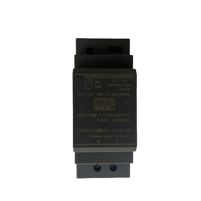 台湾明纬电源 HDR-30-24 30W工业级导轨电源供应器