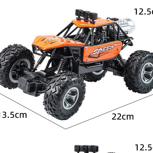 (Cross-border trading), (Wholesale), remote control car, off-road alloy car, spray, lightweight SUV, headlights, music toy, 4G, can climb 5