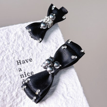 波西米亚氛围感海边沙滩甜美发夹女扶桑花头花饰品夹子刘海夹边夹