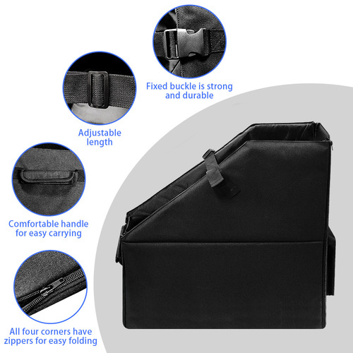 Hot selling folding bicycle storage box car trunk storage box car storage waterproof bike storage