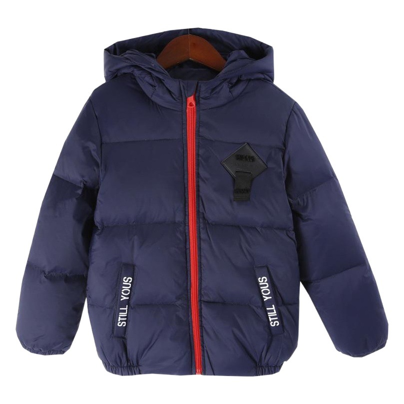 Abrigo de algodón acolchado para niños y niños Chaqueta de algodón 2020 abrigo de invierno para niños medianos y grandes engrosados abrigo de algodón de estilo occidental para niños y niños Chaqueta de algodón acolchada de otoño e invierno