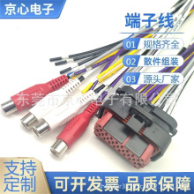ECU汽车摩托车776164-1连接器TE23孔端子线束