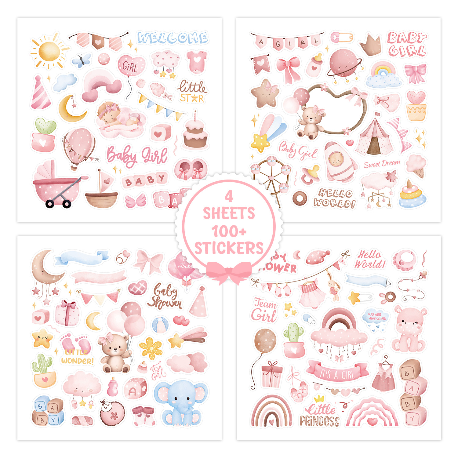 children's cartoon sticker