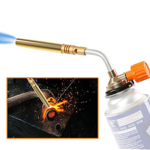 Cassette Ignition Flame Gun Manual Ignition Flame Gun High-Temperature Welding Gun Air Conditioning Welding Flame Gun Portable Gas Gun