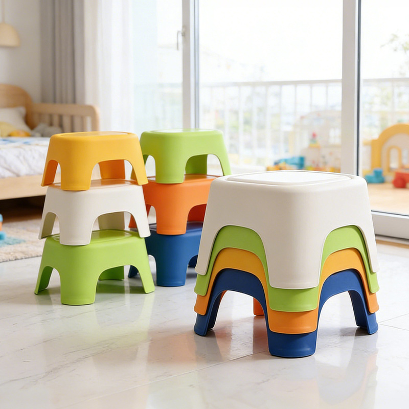 Children's stool household living room plastic stool washing table…
