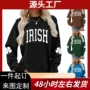 印花双袖外贸套头卫衣