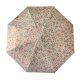 Cross-border 50% Fold Romantic Floral Black Rubber Folding Sunscreen Umbrella Anti-UV Sunshade Umbrella Ins Portable Wholesale
