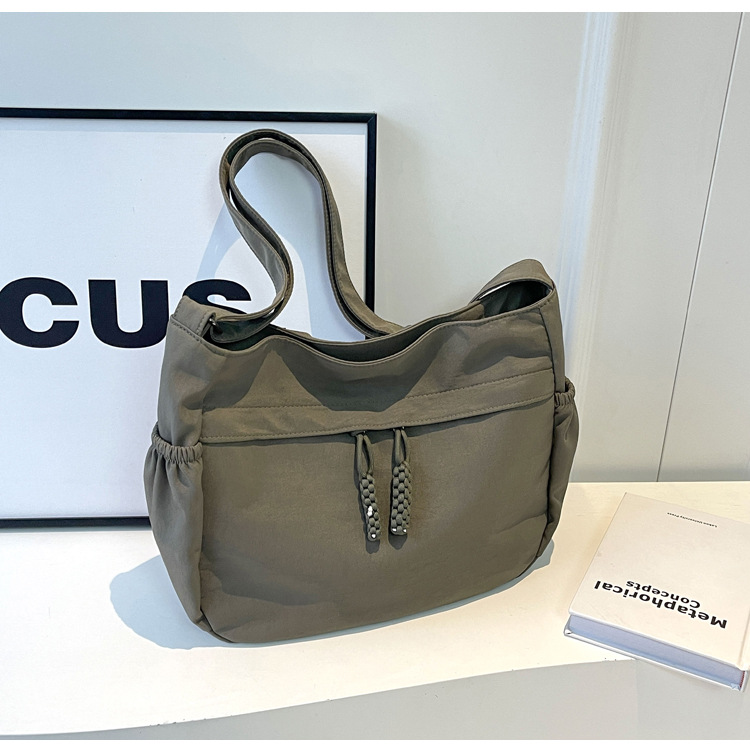 Schoudertas voor dames, grote canvas tote tas voor onderweg_voghion.com