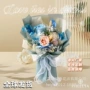 教师节跨境迷你玫瑰花永生花