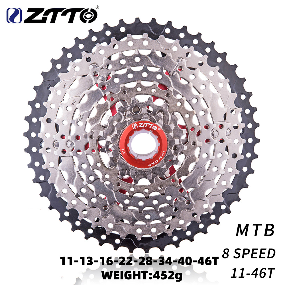Volante de bicicleta de montaña ZTTO 8910 11 12 velocidades 36 40 42 46 50 52T engranaje de cambio de tarjeta