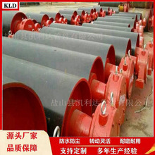 皮带机DTII型传动滚筒改向 托辊传向不锈钢滚筒 输送机铸胶面滚筒