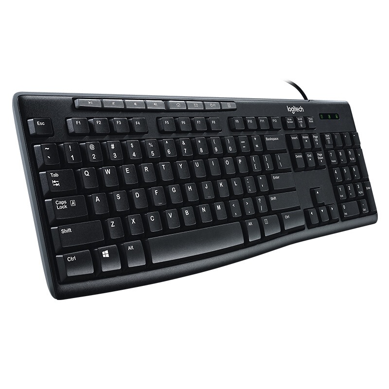 開封ロジクール MK120 有線キーボードとマウスセット オフィスキーボードとマウス ゲーム ホーム ラップトップ MK200|undefined