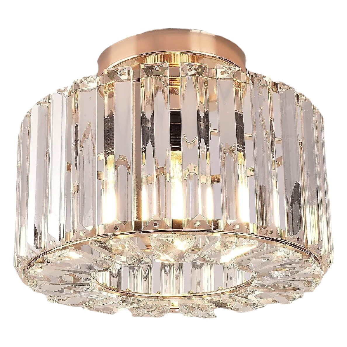 Lámpara de techo de cristal blanco lechoso pequeña lámpara de techo de Libro Rojo iluminación de dormitorio iluminación de cristal lámpara de techo lámpara transfronteriza