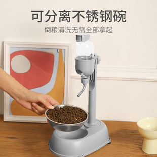 Cat bowl cat food basin anti-knock dog bowl pet bowl drinking bowl rice basin integrated pet supplies wholesale