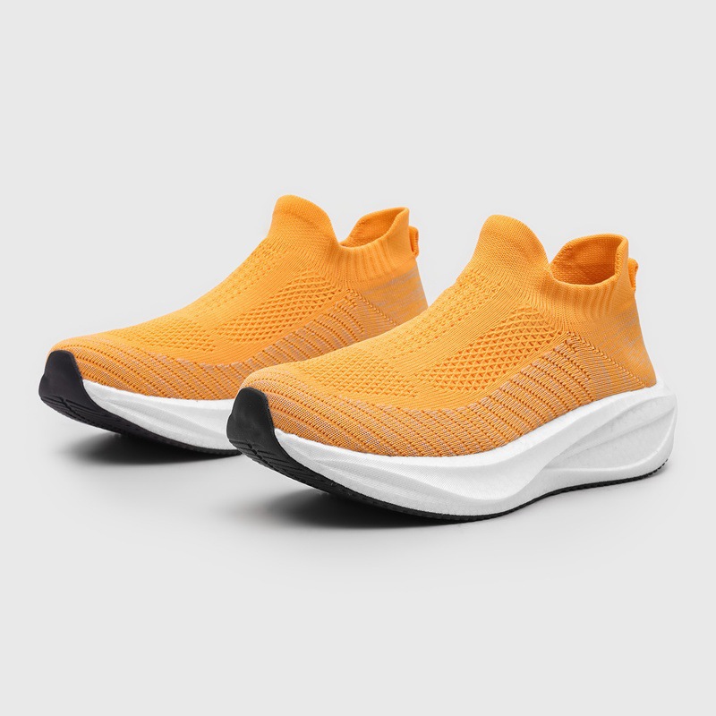 Tenis de Malla de Punto para Hombre de EVA Transpirables y Sin Cordones para Uso Casual