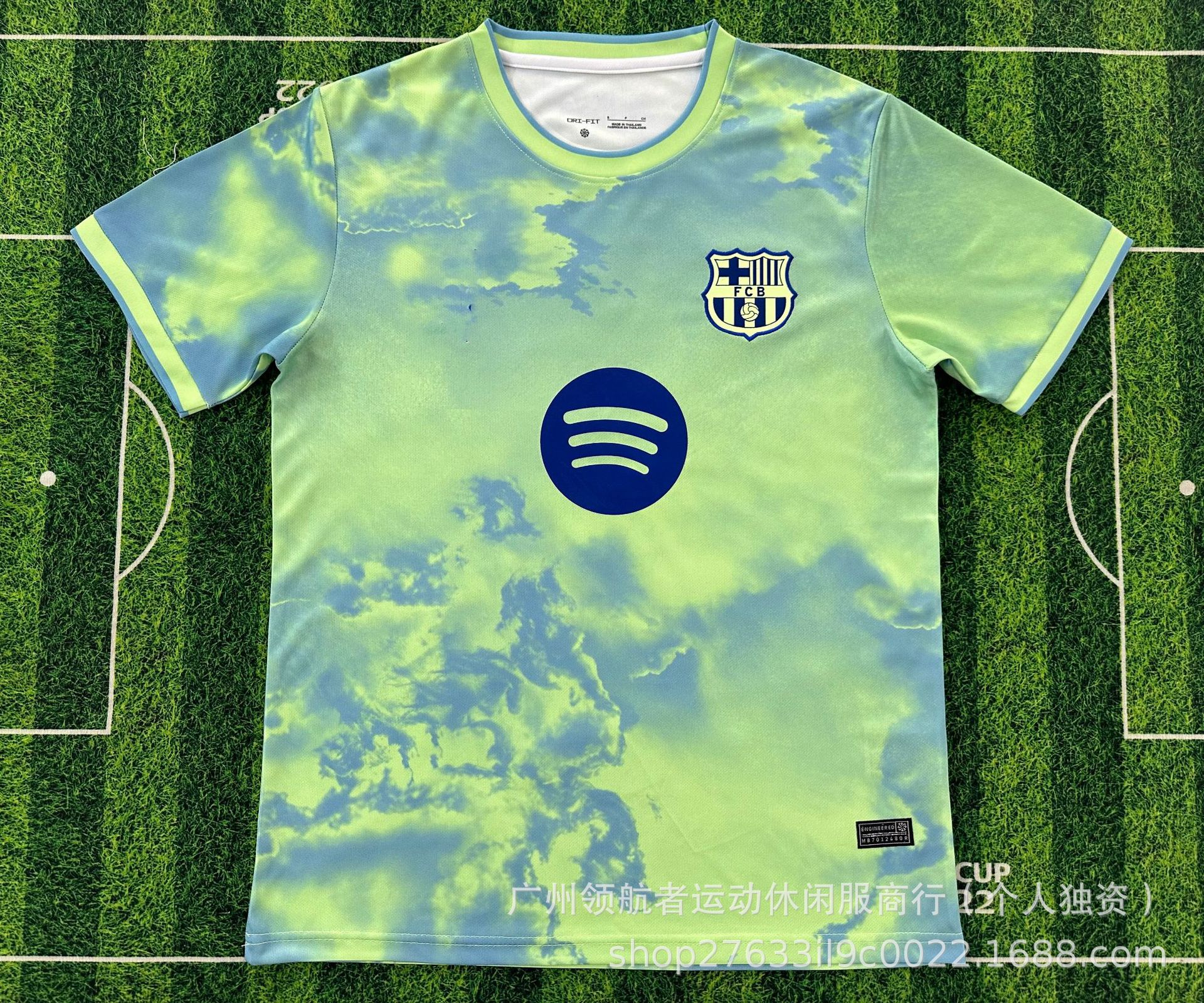 25-26 Fabricante especial de ropa de fútbol venta directa de una camiseta de malla camiseta de mangas cortas ropa de fútbol deportiva