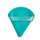 Velvet black fan-shaped honey powder makeup sponge puff cross-border beauty egg air cushion dry powder makeup triangle loose powder puff