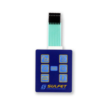 PVC按键面贴PC薄膜开关面板仪器电子数控面贴遥控器标牌鼓包铭牌