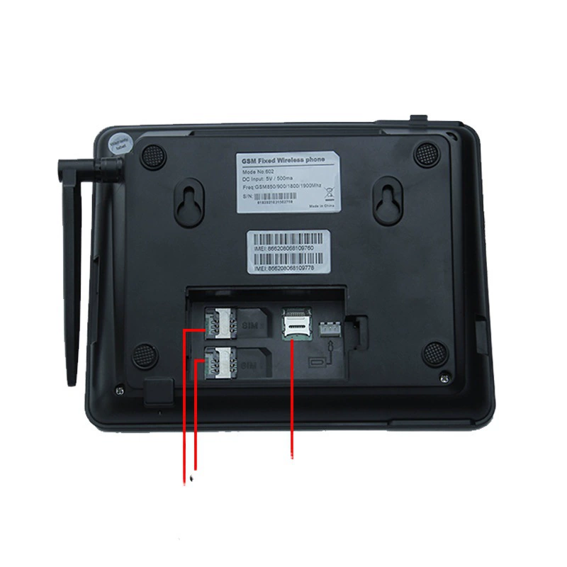 GSM беспроводная карта телефон двойная карта Многоязычное FM-радио стационарная карта для домашнего офиса