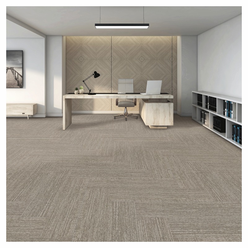 Oriental Star Moon carpet office meeting room study bedroom walkway PVC bedroom nylon flame retardant stripe hot air