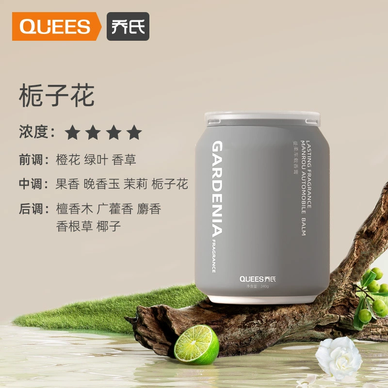 Perfumed aromatherapy for auto, balm with a light fragrance, deodorant, perfume
